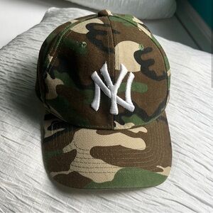 Camo New York Yankees baseball hat